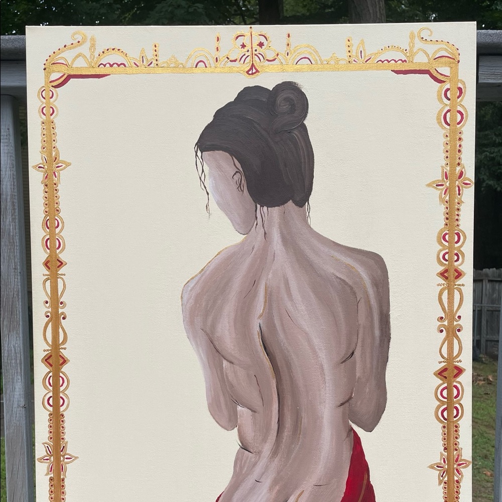 Acrylic painting original canvas